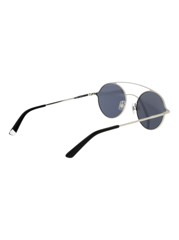 Web Männer Sonnenbrille Flieger Silber