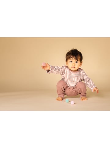 Sense Organics Bio Baby Langarmshirt "Luna" in Altros-Weiß