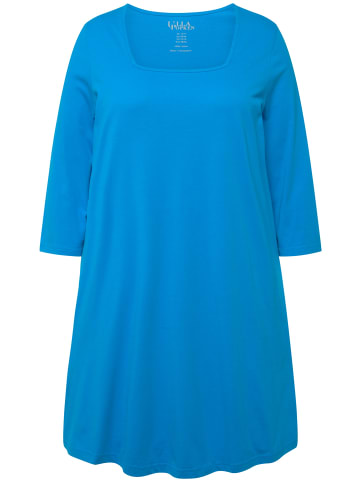 Ulla Popken Longshirt in helles azurblau