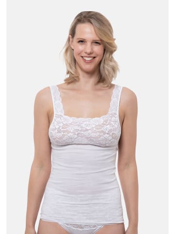 Nina von C. Unterhemd / Top Fine Cotton in Weiß