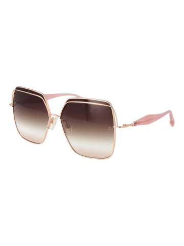 Ana Hickmann Frauen Sonnenbrille Quadratisch Gold
