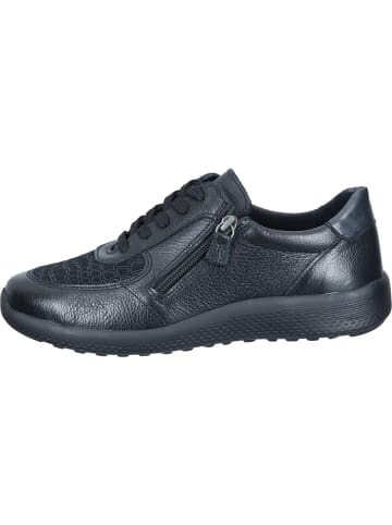 Comfortabel Schnürschuhe in schwarz