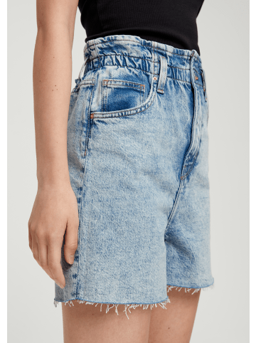 QS Jeans-Hose kurz in Blau