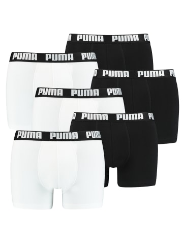 Puma Boxershorts PUMA BASIC BOXER 6P in 301 - White / Black