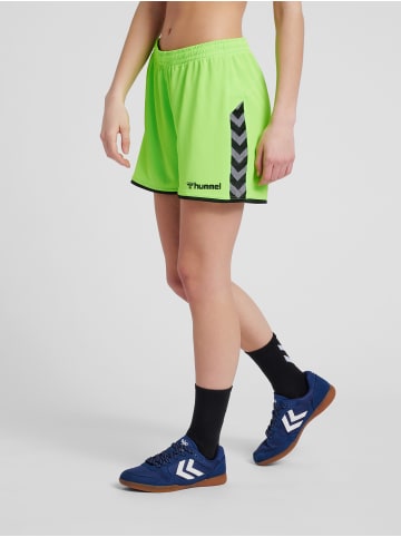 Hummel Verstellbare Taille Kurze Hose Hmlauthentic Damen in GREEN GECKO