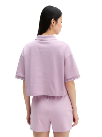 Marc O'Polo MOP Club '67   Football Trikot Shirt, Cropped in Vibrant Lilac