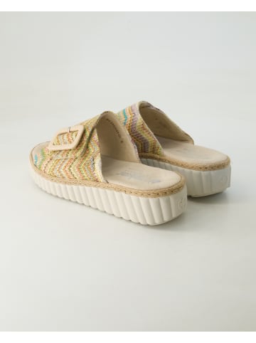 rieker Pantoletten in Mehrfarbig