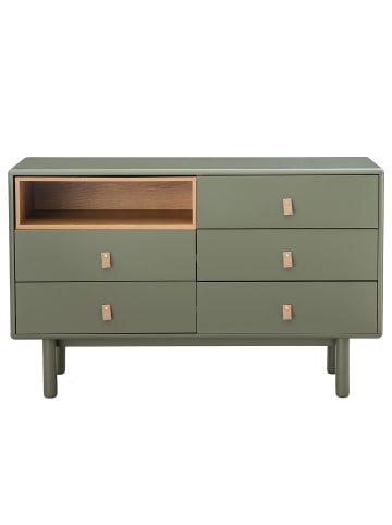 home24 Sideboard LINDALE 120 cm in Olivgrün