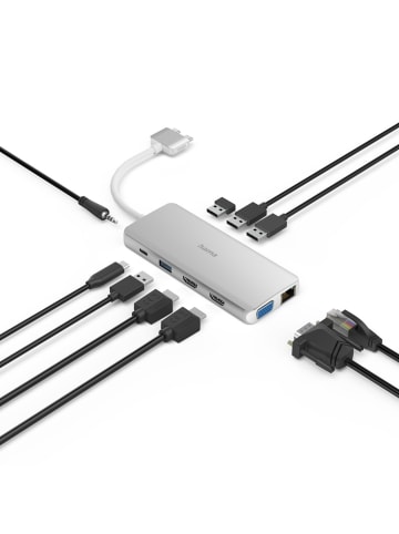 Hama USB-C-Hub Connect2Mac, 12 Ports