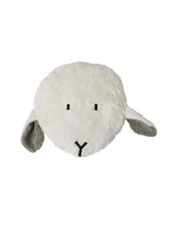 Efie Kirschkern-Bio-Wärmekissen, Schäfchen, Made in Germany, Größe ca. 20 x 20 cm