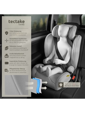 tectake Sicherheitssitz, 100–150 cm, Belastbarkeit 36 kg
