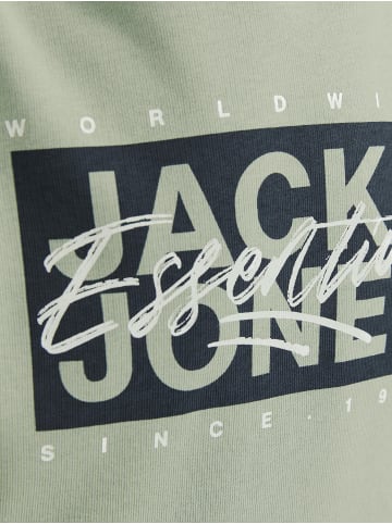 JACK & JONES Junior Kapuzenpullover in Iceberg Green