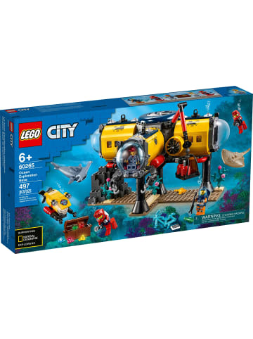 LEGO City Meeresforschungsbasis 60265 497x Teile - ab 3 Jahren in multicolored