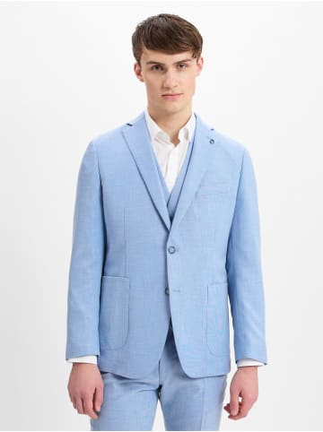 DIGEL Sakko Edward in hellblau ecru - 0001
