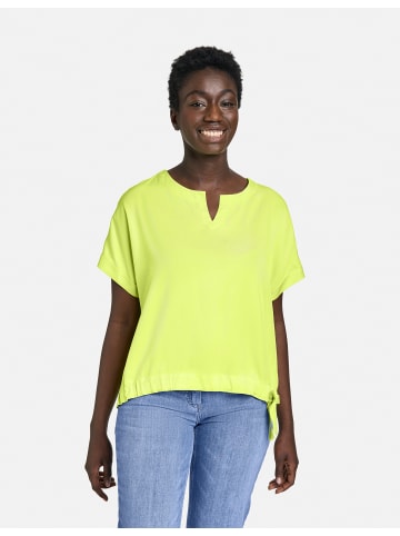 Gerry Weber Bluse Kurzarm in Lime