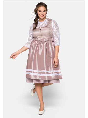 sheego Dirndl in zartrosa