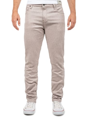 Cipo & Baxx Herren Slim Fit Hose Mid Waist in Beige