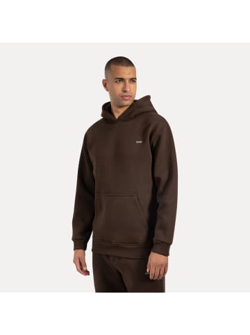 SMILODOX Hoodie Ilyas in Braun
