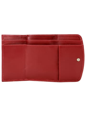 Golden Head Polo Geldbörse RFID Leder 12 cm rot