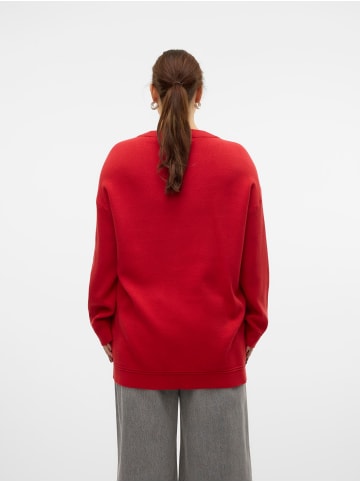 Vero Moda Strickpullover in Salsa