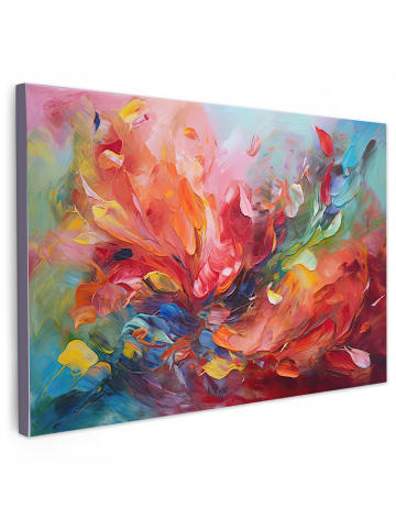 OnlyWow Leinwand Bilder Abstrakte Farbexplosion