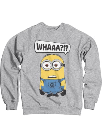 Minions Pullover in Grau