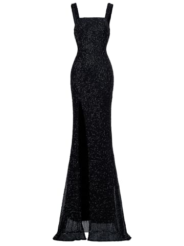 Moda Minx Abendkleid Freya Long Slit Dress in black