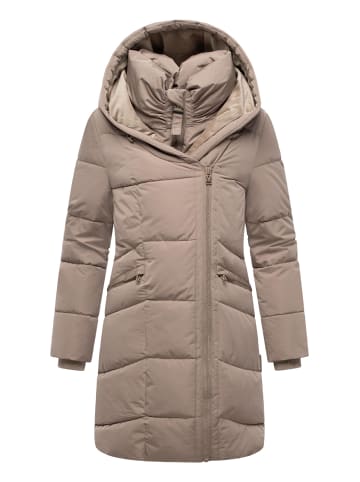 Marikoo Steppmantel Virenaa 16 in Taupe Grey