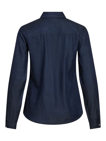 Vila Jeanshemd in Dark Blue Denim 2
