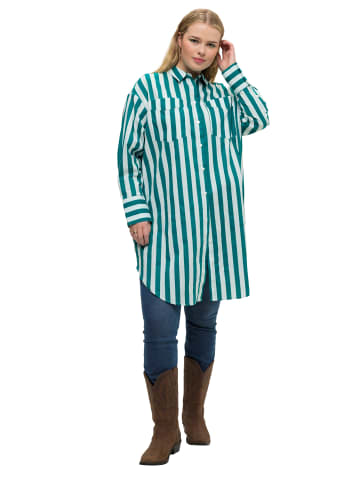 Studio Untold Hemdbluse in dunkler smaragd