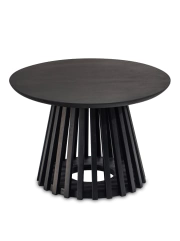 KADIMA DESIGN Couchtisch 60x60x41 cm Mango Massivholz Sofatisch Rund
