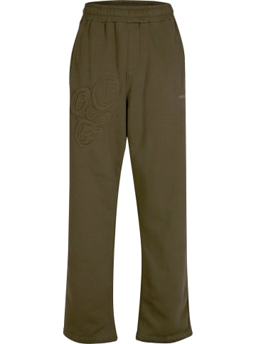 PEGADOR Jogginghose in washed faded olive