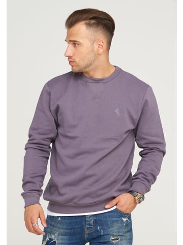 SOULSTAR Sweatshirt PORT LOUIS in Dark Mauve (Violett)