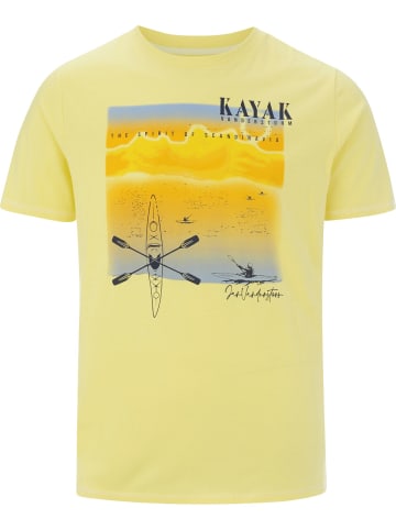 Jan Vanderstorm T-Shirt HEYFAR in hellgelb