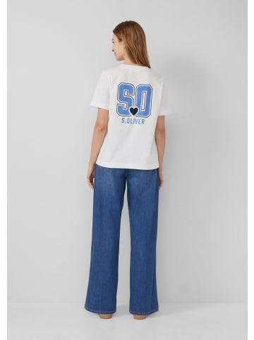 s.Oliver T-Shirt in 01D1_weiß