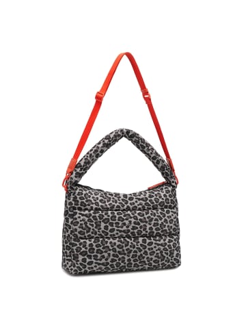 Les Visionnaires Unio Hobo Schultertasche 38 cm leo grey