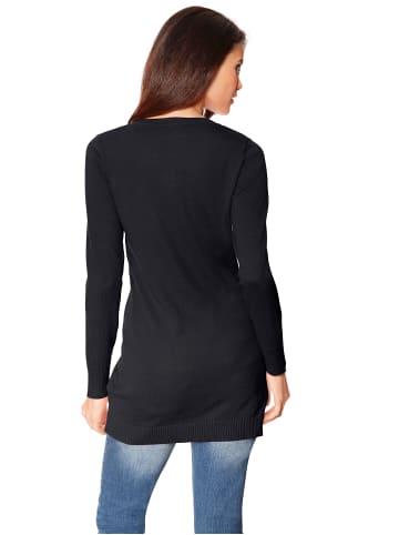 Heine Feinstrickjacke in schwarz