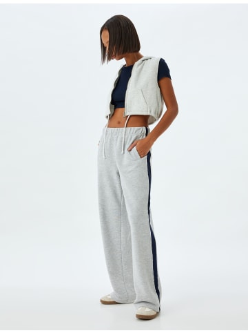 KOTON Sweathose in Grau Melange