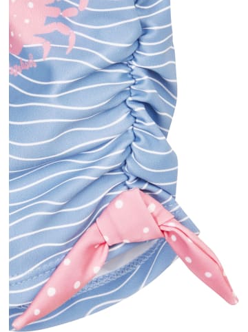 Playshoes Badeanzug in blau/pink