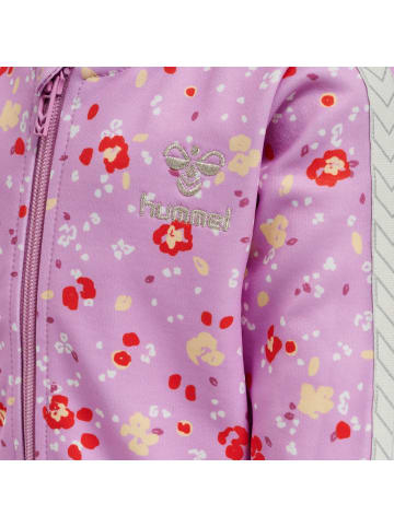 Hummel Kinder Trainingsjacke "Nica Zip Jacket" in Lila