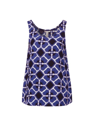 Street One Top in violet blue