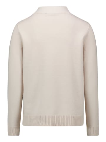 Betty Barclay Basic-Strickpullover mit Stehkragen in beige