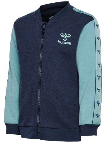 Hummel Reißverschluss Jacke Hmlwulbato Jungen in BLACK IRIS