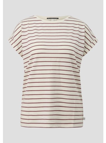 QS T-Shirt in 44G0_burgund