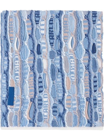 Carlo Colucci Strickschal Di Rosa in Blau