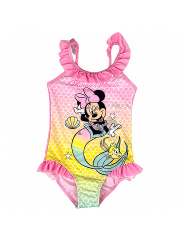 Disney Minnie Mouse Badeanzug Disney Minnie Mouse mit Rüschen in Rosa
