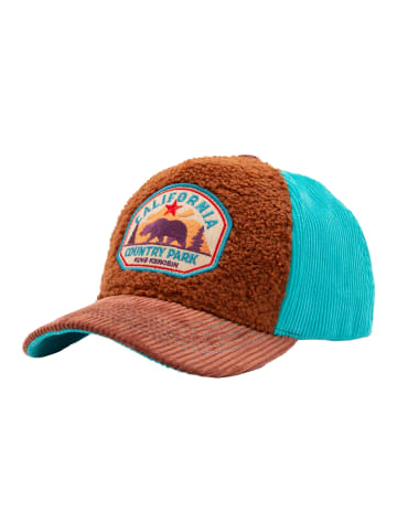 King Kerosin King Kerosin Trucker Cap California Counrty Park in braun