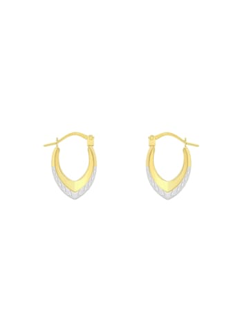 Lucardi 375 Gold Ohrringe Oval
