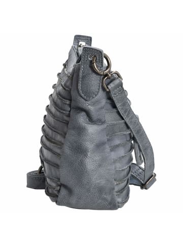 FREDs BRUDER Riffel Likely - Umhängetasche 30 cm (caramel) in sky blue