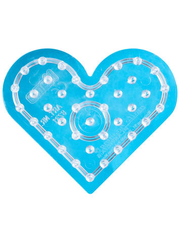 Hama Maxi-Stiftplatte kl. Herz, transparent - ab 3 Jahren
